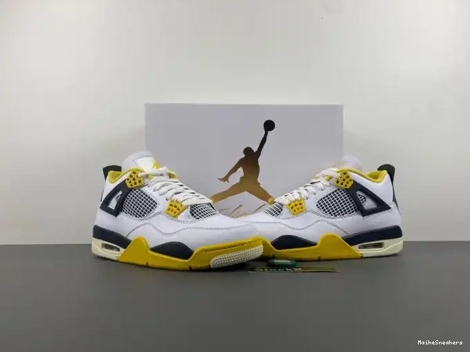 MaikeSneakers AQ9129-101 WNNS Jordan Sulfur Air Vivid 4 0620